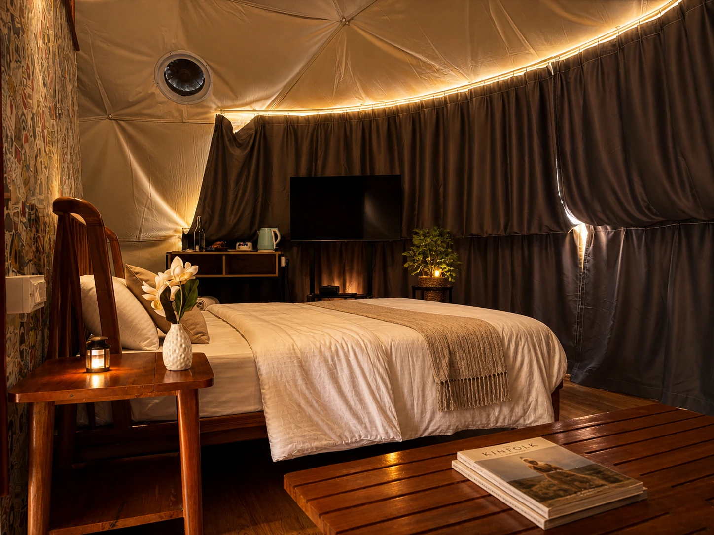 Glamp Interior